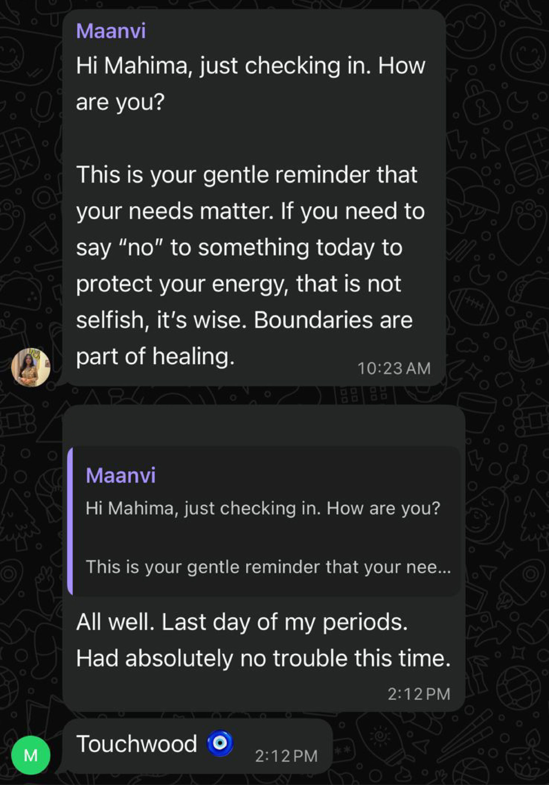 Client message 10