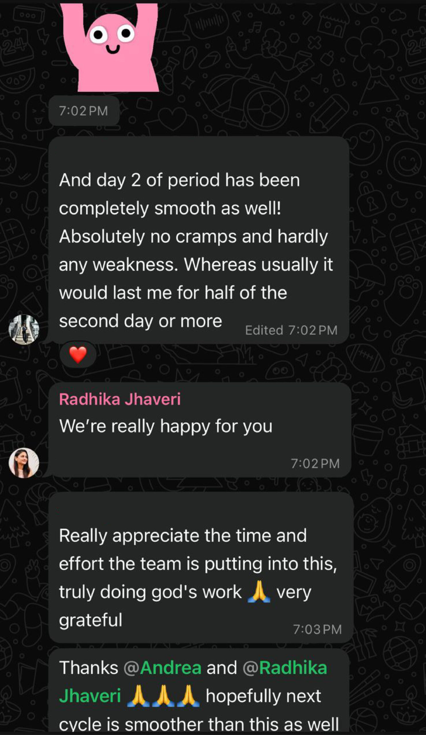Client message 16