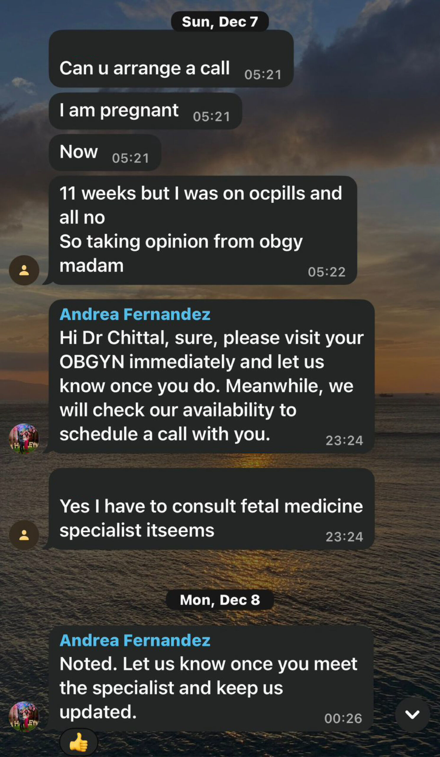 Client message 21